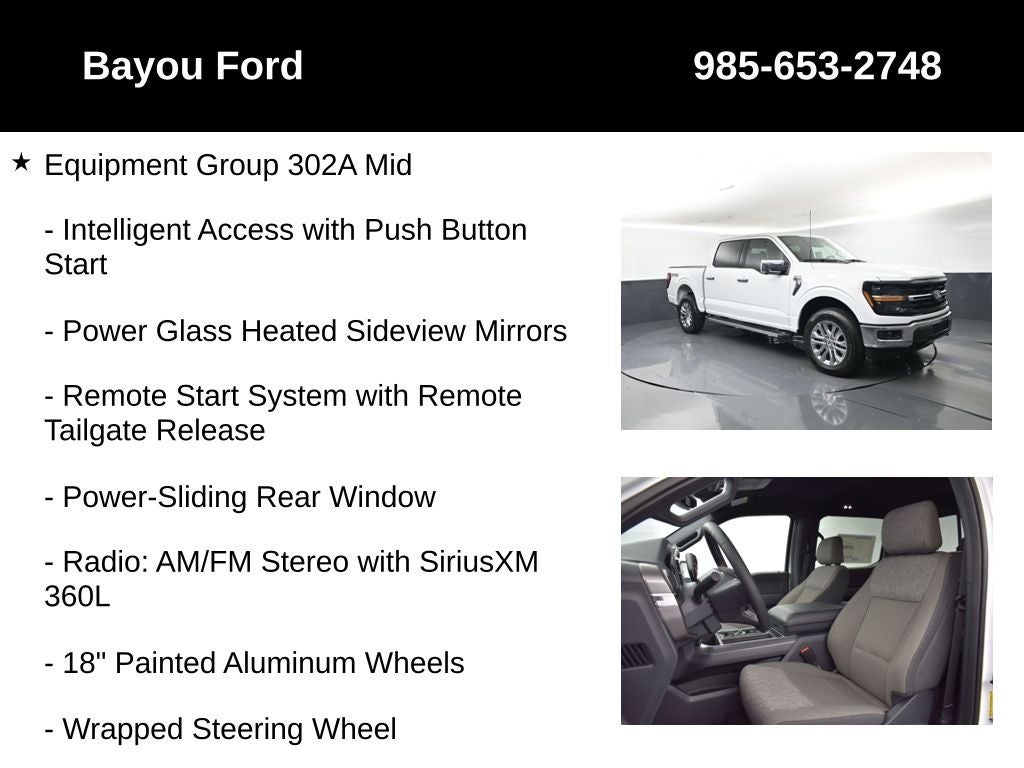 2026 Ford F-150 XLT 302A