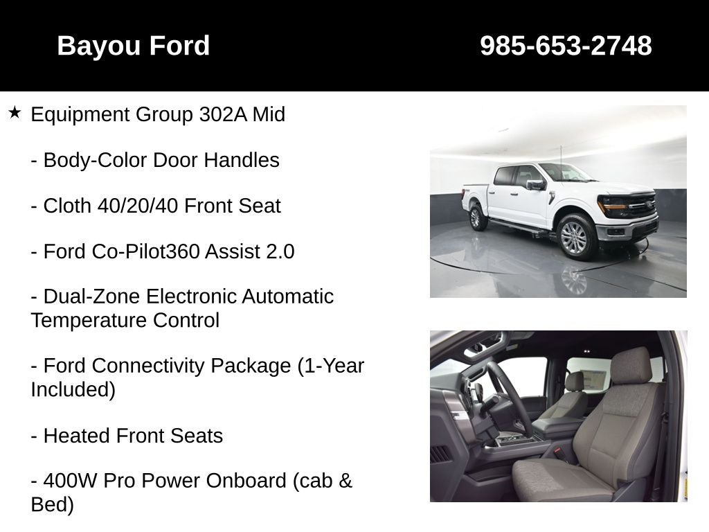 2026 Ford F-150 XLT 302A