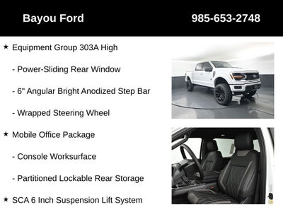 2025 Ford F-150 SCA Black Widow