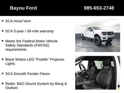 2025 Ford F-150 SCA Black Widow