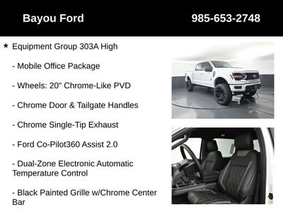 2025 Ford F-150 SCA Black Widow