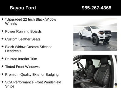 2025 Ford F-150 SCA Black Widow