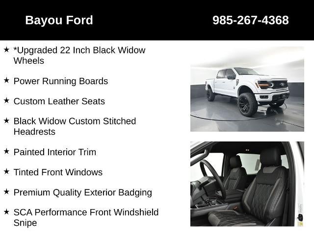 2025 Ford F-150 SCA Black Widow