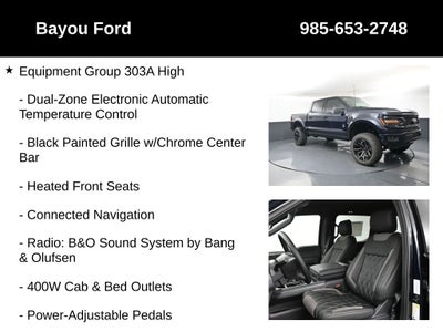 2025 Ford F-150 SCA Black Widow