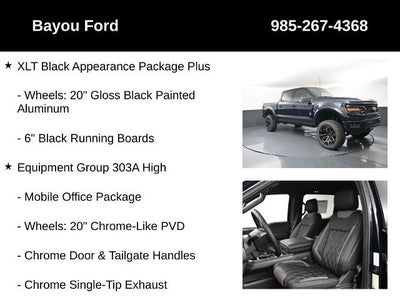 2025 Ford F-150 SCA Black Widow