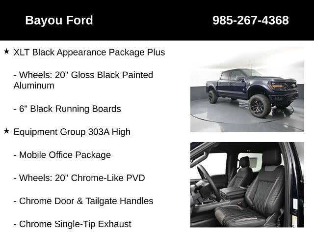 2025 Ford F-150 SCA Black Widow