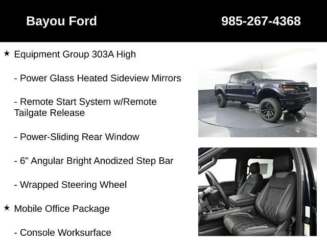 2025 Ford F-150 SCA Black Widow