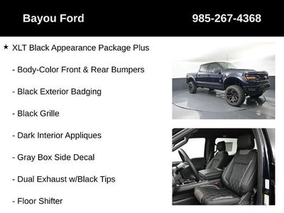 2025 Ford F-150 SCA Black Widow