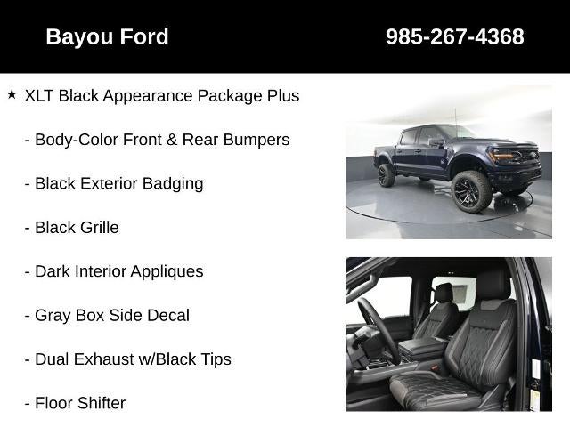 2025 Ford F-150 SCA Black Widow