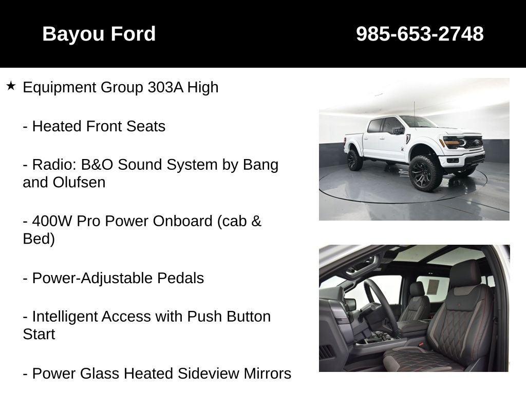 2026 Ford F-150 SCA Black Widow