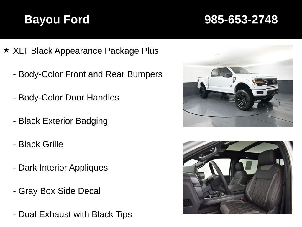 2026 Ford F-150 SCA Black Widow