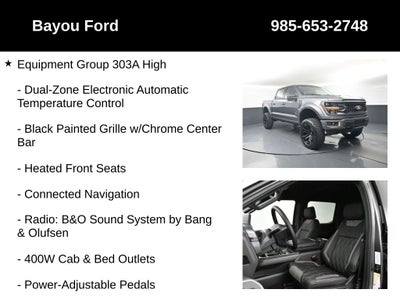 2025 Ford F-150 SCA Black Widow