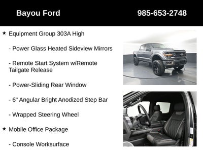 2025 Ford F-150 SCA Black Widow