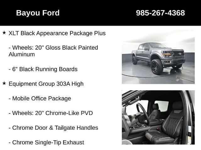 2025 Ford F-150 SCA Black Widow