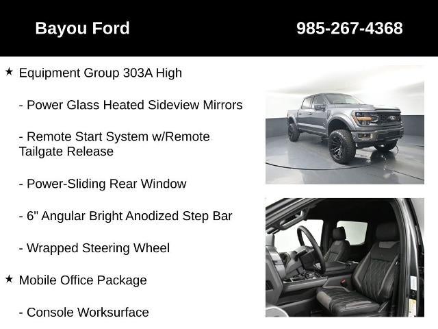 2025 Ford F-150 SCA Black Widow