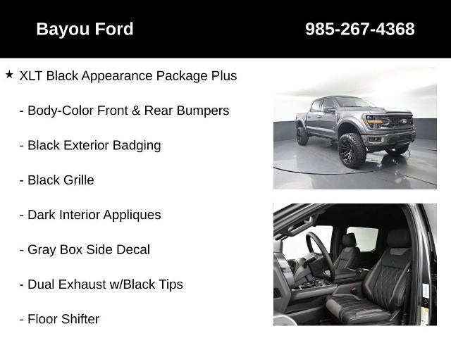 2025 Ford F-150 SCA Black Widow