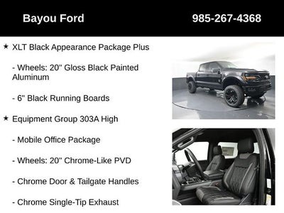 2025 Ford F-150 SCA Black Widow