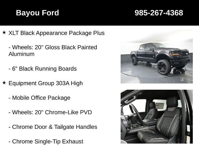 2025 Ford F-150 SCA Black Widow