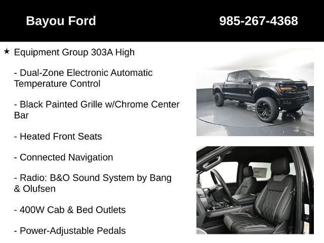 2025 Ford F-150 SCA Black Widow