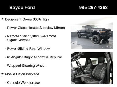 2025 Ford F-150 SCA Black Widow