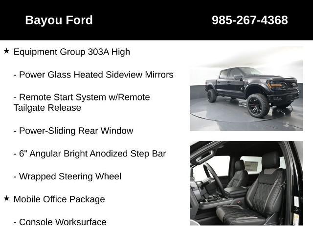 2025 Ford F-150 SCA Black Widow