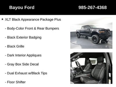 2025 Ford F-150 SCA Black Widow