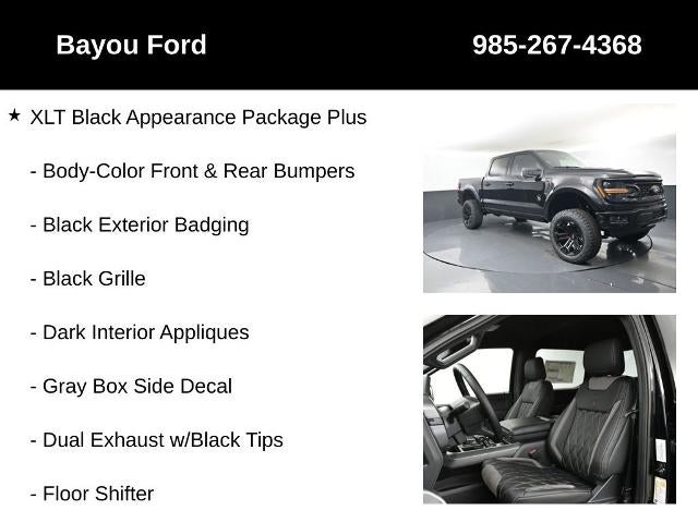 2025 Ford F-150 SCA Black Widow