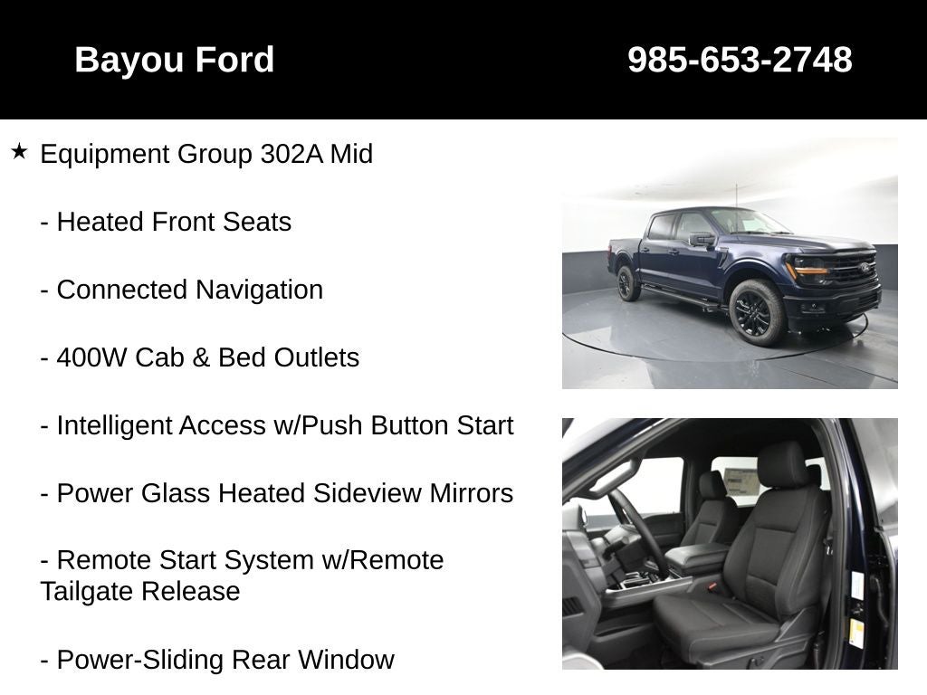 2025 Ford F-150 XLT 302A