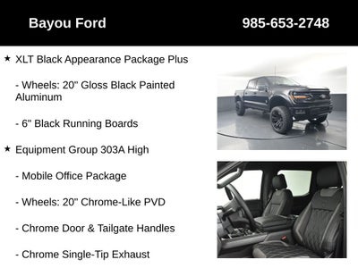 2025 Ford F-150 SCA Black Widow