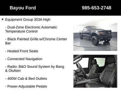 2025 Ford F-150 SCA Black Widow