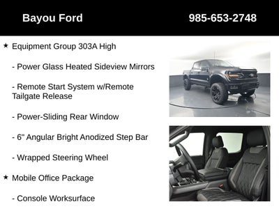 2025 Ford F-150 SCA Black Widow