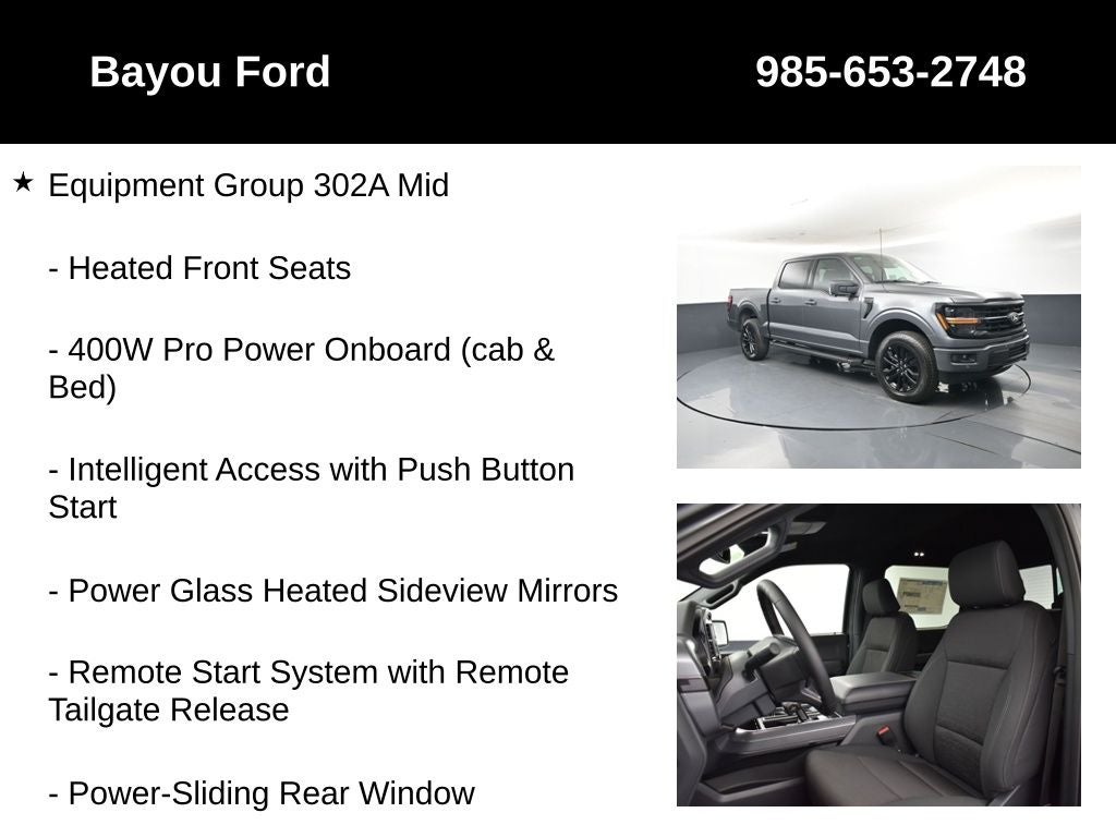 2026 Ford F-150 XLT 302A