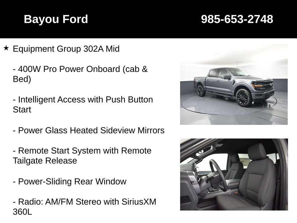 2026 Ford F-150 XLT 302A