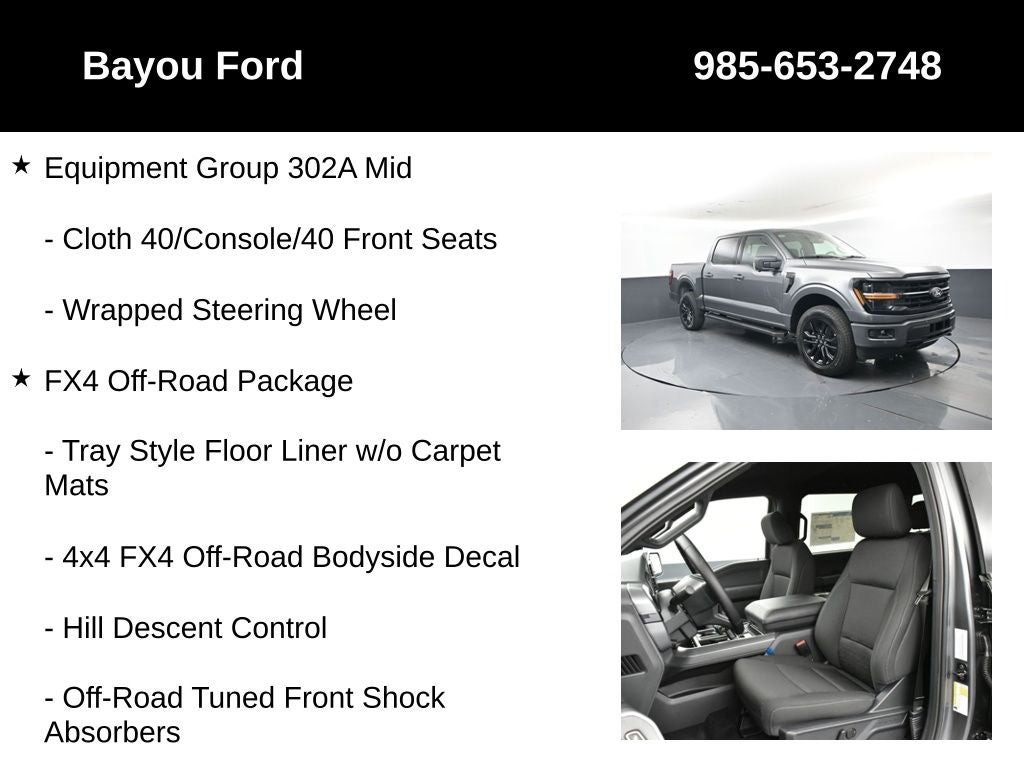 2025 Ford F-150 XLT 302A