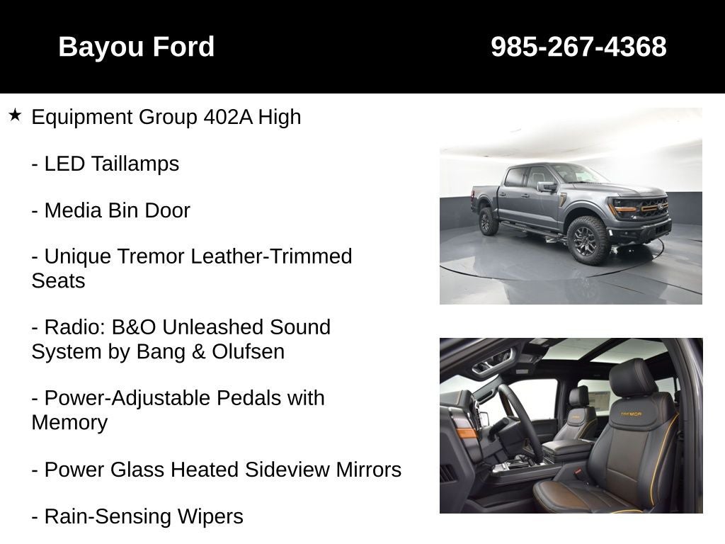 2026 Ford F-150 Tremor 402A