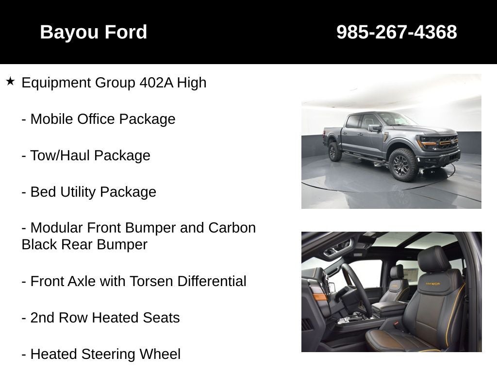 2026 Ford F-150 Tremor 402A
