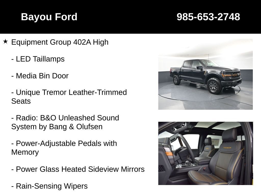 2026 Ford F-150 Tremor 402A