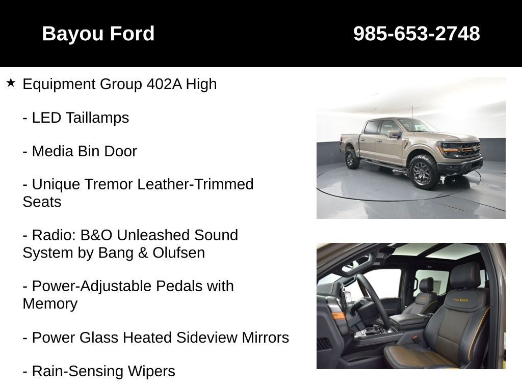 2026 Ford F-150 Tremor 402A