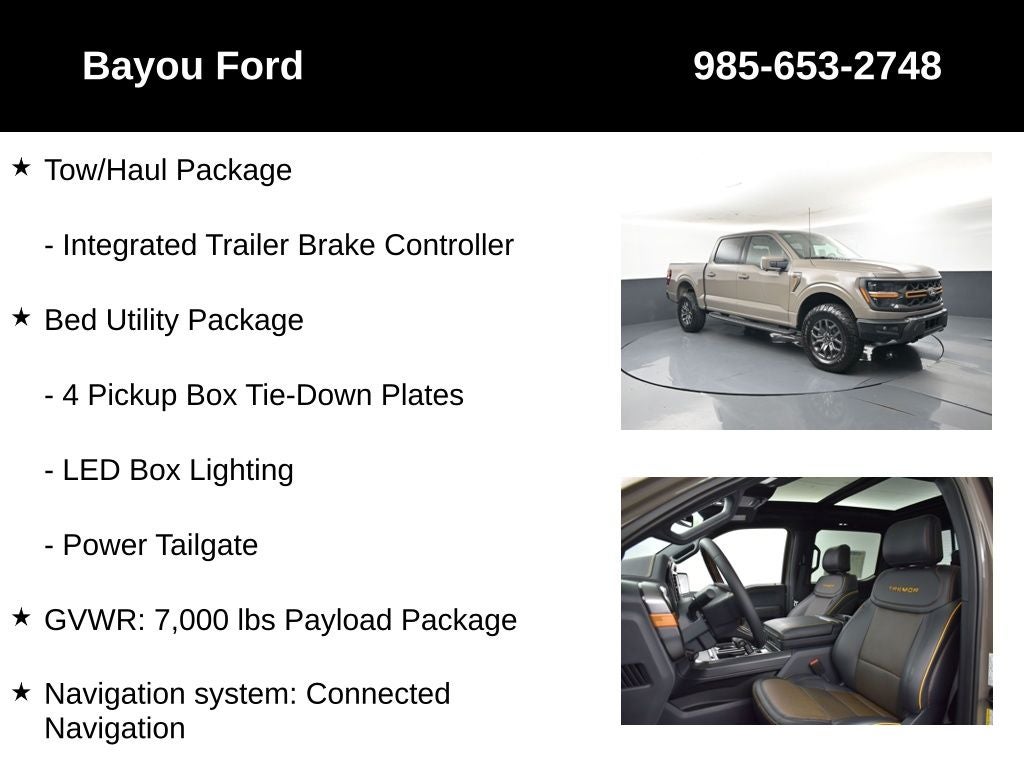 2026 Ford F-150 Tremor 402A