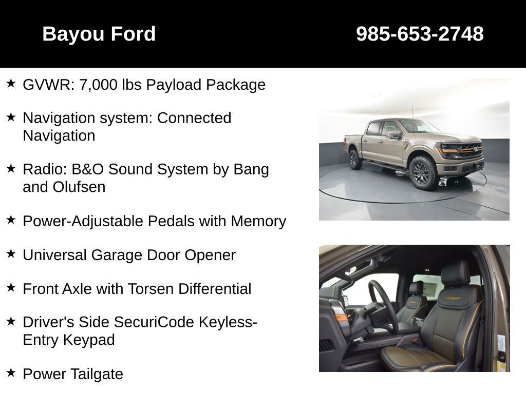 2026 Ford F-150 Tremor 402B