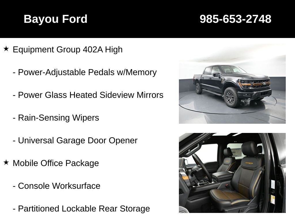 2025 Ford F-150 Tremor 402A