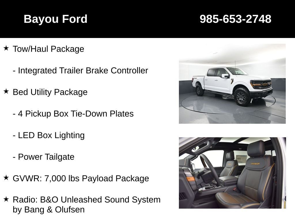 2026 Ford F-150 Tremor 402A