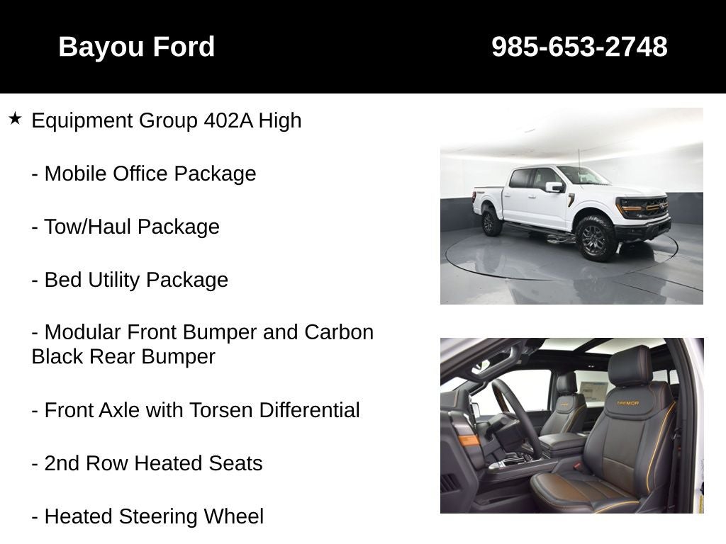 2026 Ford F-150 Tremor 402A