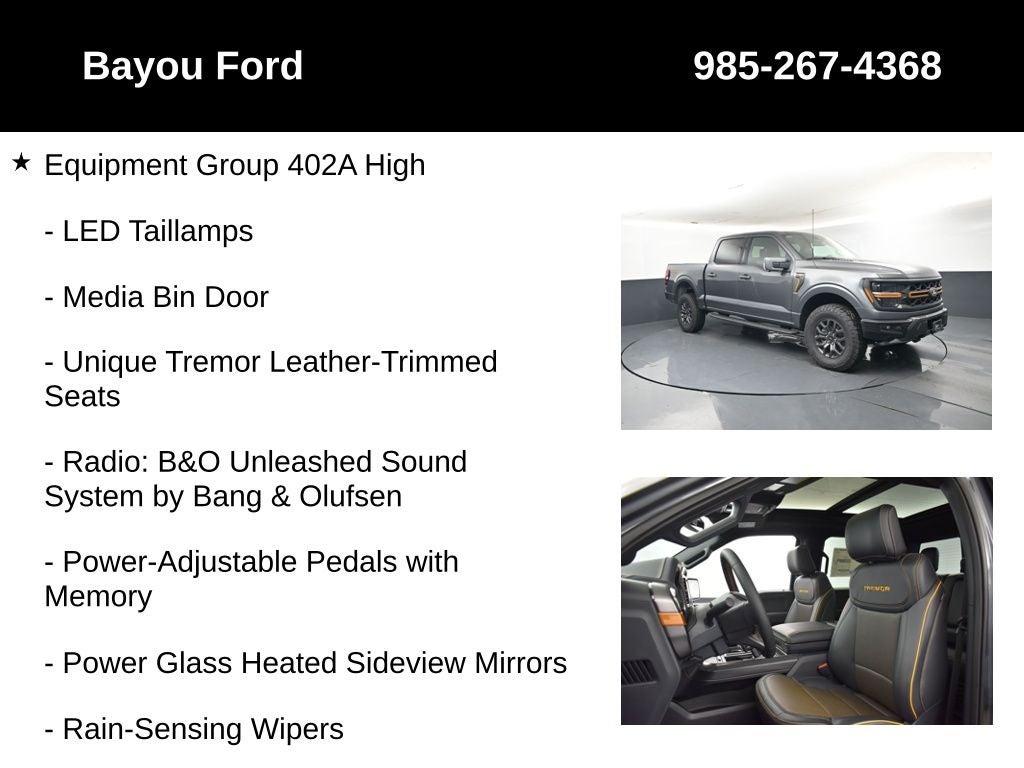 2026 Ford F-150 Tremor 402A