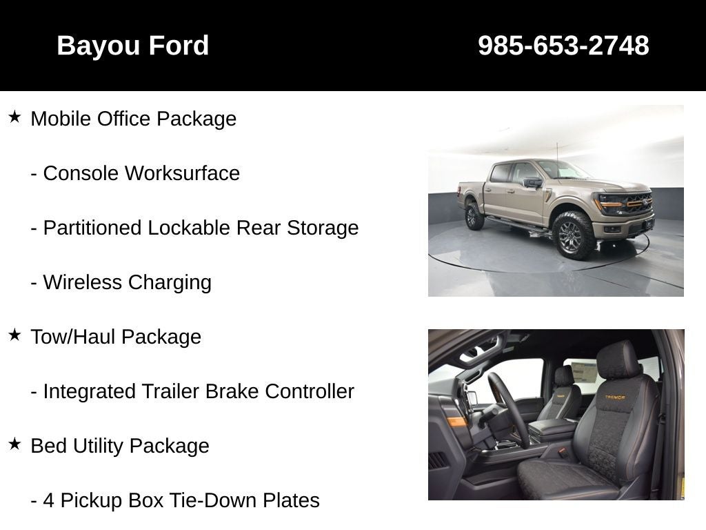 2026 Ford F-150 Tremor 401A