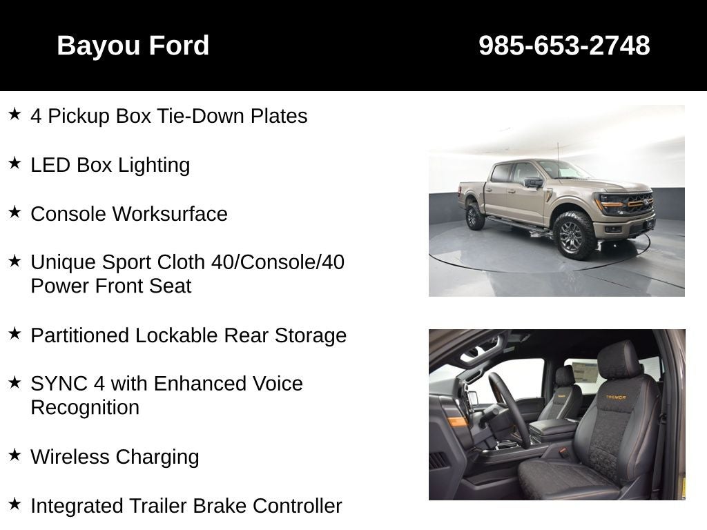 2026 Ford F-150 Tremor 401A