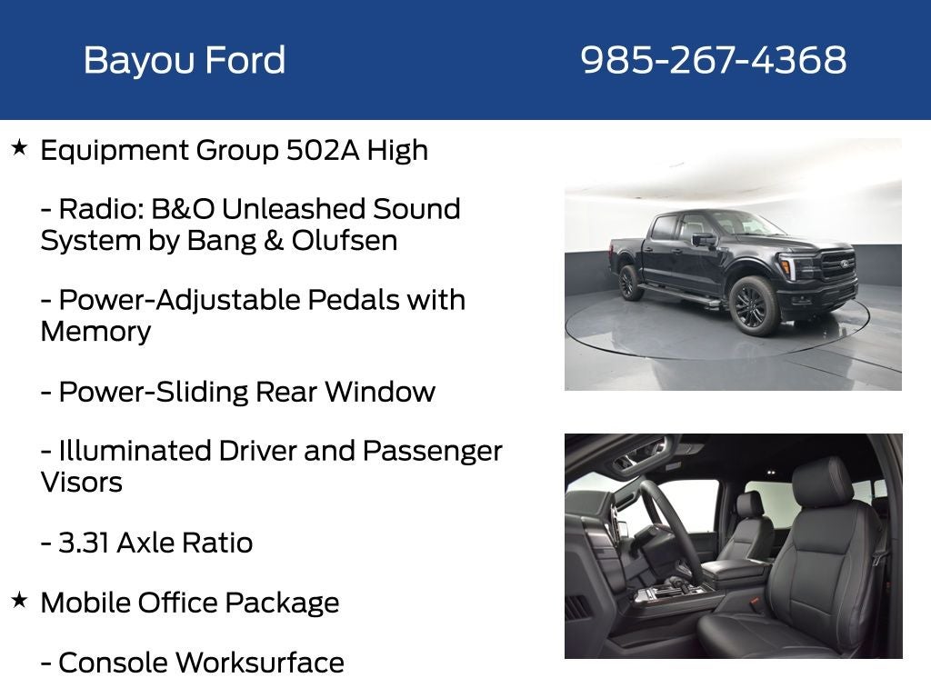 2026 Ford F-150 Lariat 502A