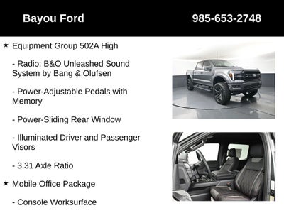 2026 Ford F-150 SCA Black Widow