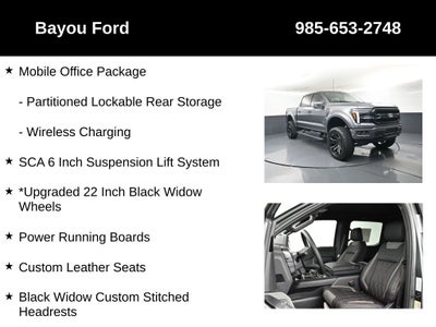 2026 Ford F-150 SCA Black Widow