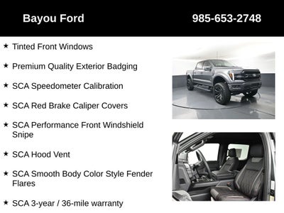 2026 Ford F-150 SCA Black Widow